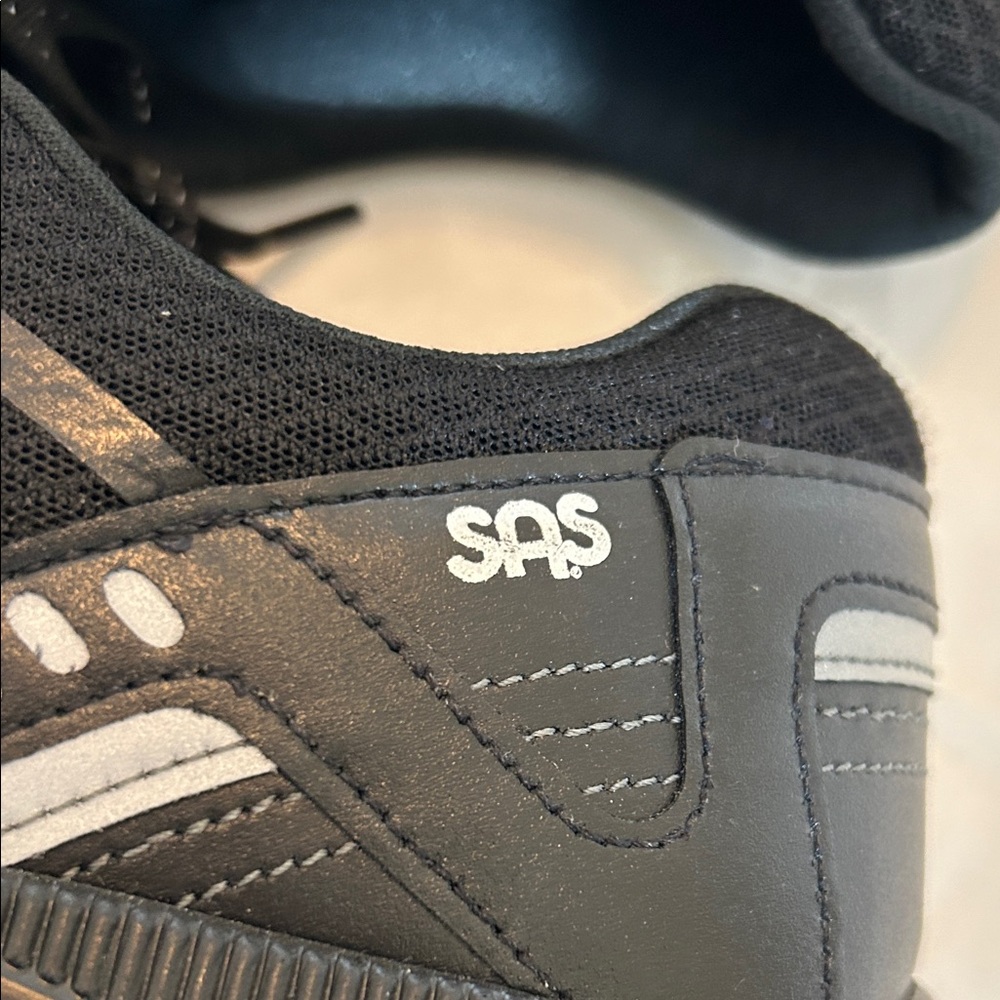 Men's Black  SAS Lace-Up 10.5 - Picture 2 of 8